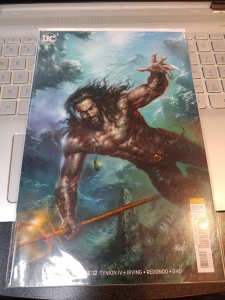 JUSTICE LEAGUE #12 - LUCIO PARRILLO VIRGIN ART VARIANT COVER - DC COMICS/2018