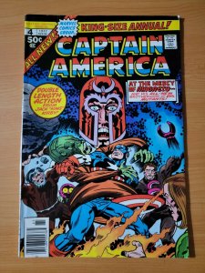 Captain America Annual #4 ~ FINE - VERY FINE VF ~ 1977 Marvel Comics