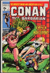 Conan the Barbarian #7 (1971) Conan [Key Issue]