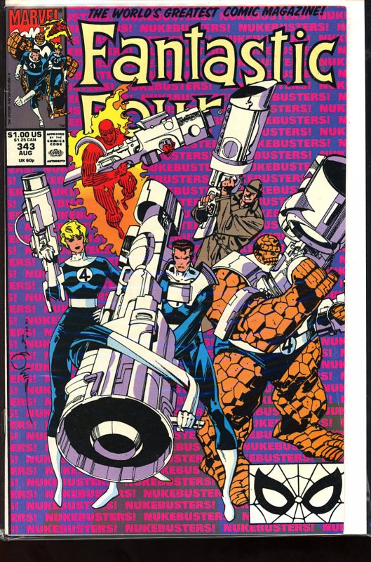 Fantastic Four #343 (1990)