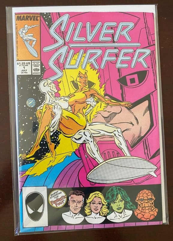 Silver Surfer #1 DIR (2nd series) 6.0 FN (1987)