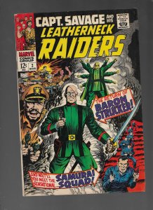 CAPT. SAVAGE AND HIS LEATHERNECK RAIDERS #2 - SAMURAI SQUAD! - (4.0) 1968
