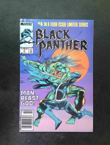 Black Panther #4 (MINI SERIES) MARVEL Comics 1988 VF+ NEWSSTAND
