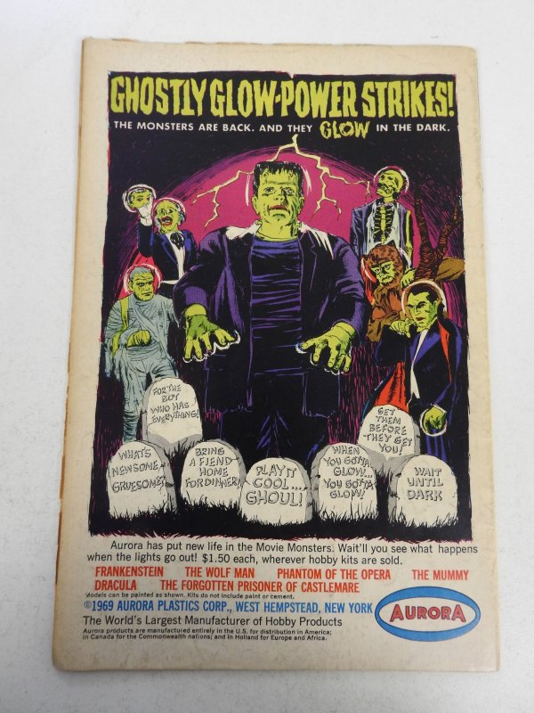 Detective Comics #387 (1969) VG Condition centerfold detached top staple