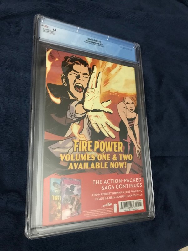 Image/Skybound Invincible #1 (2021) CGC 9.6 Amazon Animated Series Promo Edition