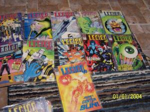 L.E.G.I.O.N. '89-92 LOT OF 35 COMICS  # 6 7 8 9 10 11 12 13 14 15 16 17 18-45 + 