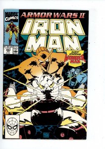 Iron Man #263 (1990) Iron Man Marvel Comics