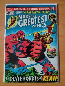 Marvel's Greatest Comics #40 ~ VERY GOOD - FINE FN ~ 1973 MARVEL COMICS