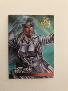 SILVER SABLE #89 card : Marvel Annual 1995 Flair; NM/M; base, Spider-Man