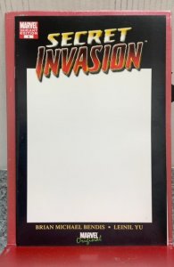 Secret Invasion #1 Blank Cover (2008)
