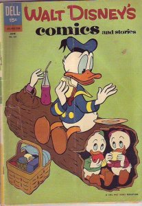 Comics and Stories, Walt Disney's #261 (Jun-62) VG Affordable-Grade Donald Du...