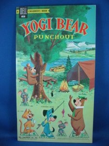 YOGI BEAR PUNCH OUT BOOK FILE COPY COMPLETE SCARCE 1959