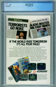 Spider-Man #1 CGC 9.8-comic book - 1990- Gold Edition- 3803452001