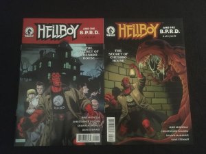 HELLBOY AND THE BPRD: THE SECRET OF CHESBRO HOUSE #1, 2 VFNM Condition