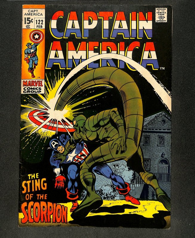 Captain America #122