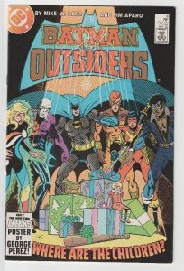 Batman and the outsiders #8, #9, #10 & #12 all are in Fine+ to VF condition