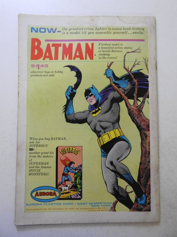 Our Army at War #154 (1965) GD/VG Condition moisture damage, rusted staples