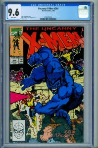 UNCANNY X-MEN #260 CGC 9.6- 1990 Marvel comic book-4330293018