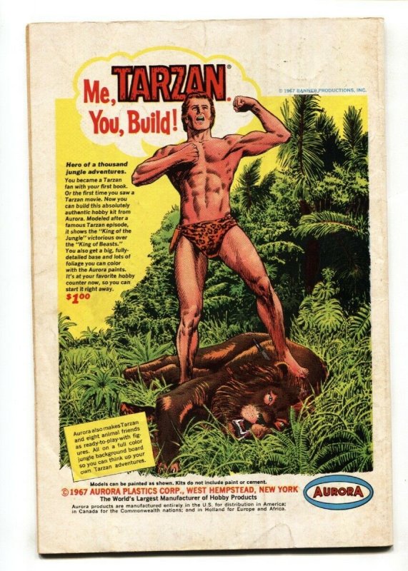 PLASTIC MAN #7 1967-DC COMICS-1st Golden-Age Plastic Man-vg 