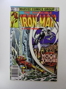 Iron Man #161 Newsstand Edition (1982) VF condition