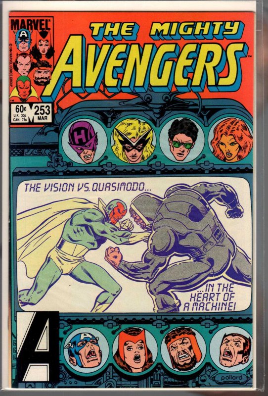 The Avengers #253 Direct Edition (1985) 8.0 VF