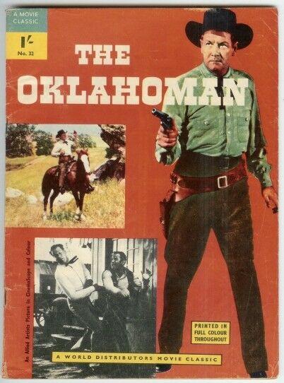 OKLAHOMAN, THE 32 ( BRITISH) VG- WORLD DISTRIBUTORS MOV COMICS BOOK