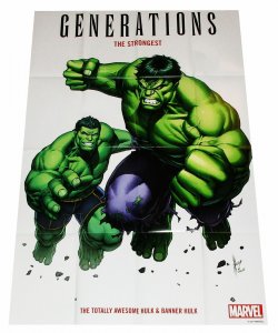 Generations Totally Awesome Hulk Folded Promo Poster (36 x 24) - New!