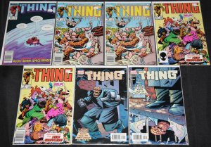 Marvel Bronze-Modern THE THING 22pc Count Comic Lot Grade VF-NM Fantastic Four