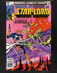 Marvel Spotlight (1979) #7 Newsstand Variant Star-Lord!