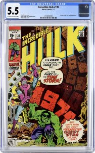 The Incredible Hulk #135 (1971) CGC GRADED 5.5
