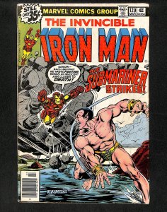 Iron Man #120 1st Justin Hammer! Vs. Sub-Mariner!