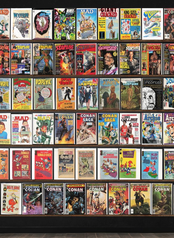 Huge Lot 110+ Comics with Cracked, Life With Archie, Donald Duck & More!