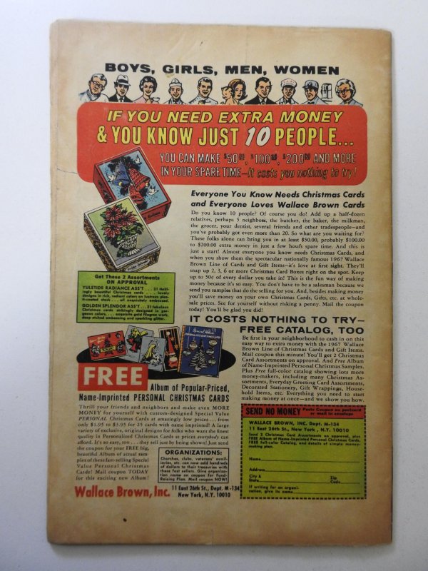 Sgt. Fury #46 (1967) VG- Condition moisture stain