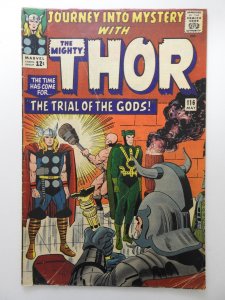 Journey into Mystery #116 (1965) Trial of The Gods! Solid VG- Condition!