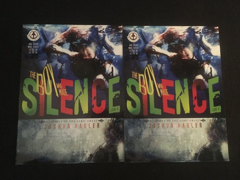 THE BOY WHO MADE SILENCE #6 Two Copies, VG+ Condition