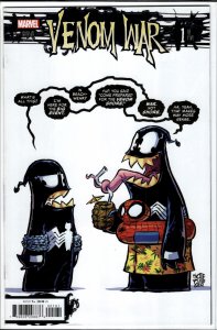 Venom War #1 Young Cover (2024) Venom