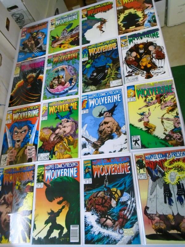 Marvel Comics Presents comic lot #1-169, 165 Different 8.0 VF (1988-94)