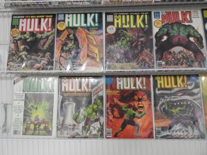The Rampaging Hulk Magazine Complete Set #1-27 Avg VF Condition!! Beautiful Set!