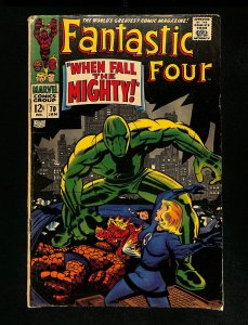 Fantastic Four #70 Jack Kirby Art!