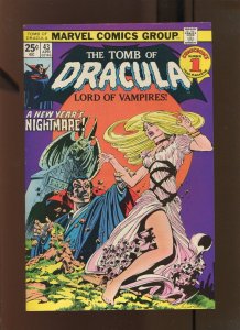 TOMB OF DRACULA #43 - Wrightson Cover  (6.5) 1976 