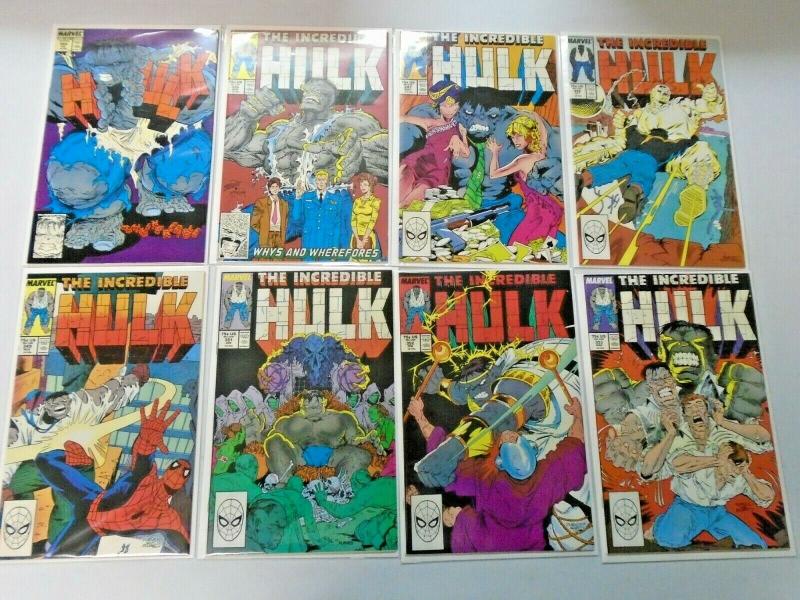 Hulk lot #345 to #399 35 different books average 8.5 VF+ (1988)