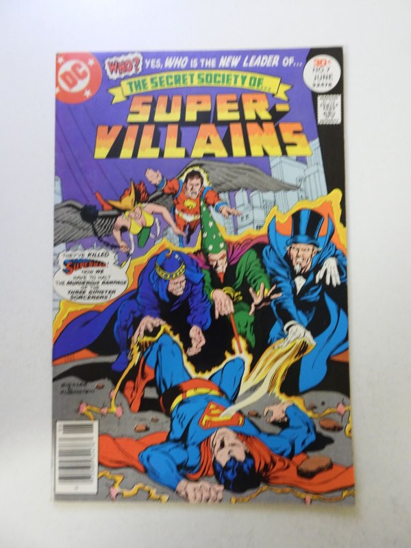 Secret Society of Super-Villains #7 (1977) VF+ condition