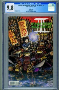 TEENAGE MUTANT NINJA TURTLES III: The Movie CGC 9.8 1993 RARE prestige NEWSST...