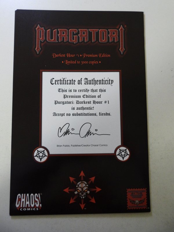 Purgatori: Darkest Hour #1 Cover B (2001) VF+ Condition