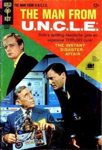 Man from U.N.C.L.E., The #16 FN ; Gold Key | UNCLE January 1968