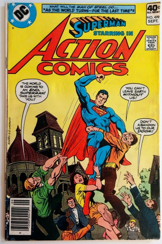 Action Comics #499 RARE MARK JEWELERS