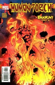 Human Torch (2003 series) #6, NM- (Stock photo)