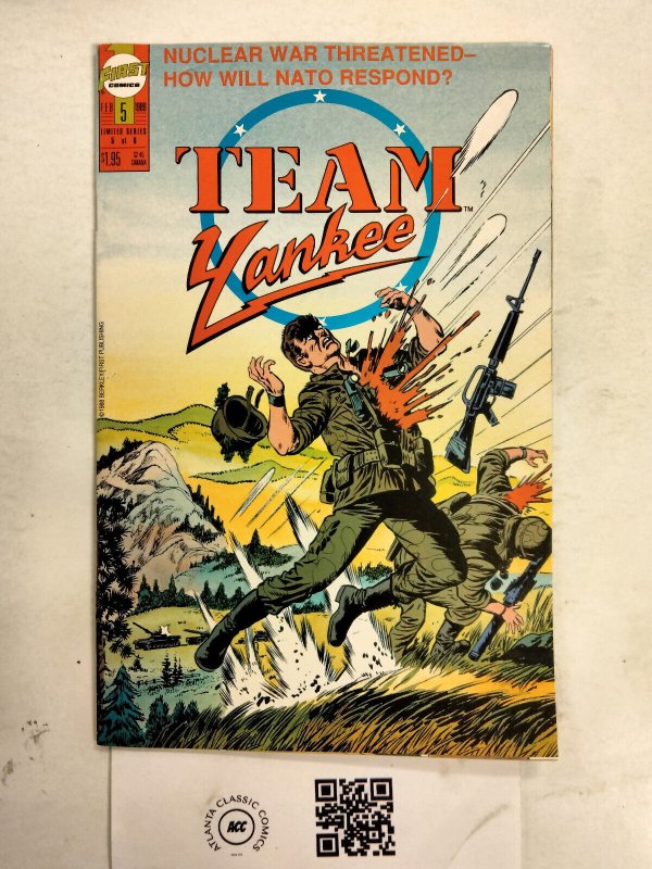 Team Yankee #5 NM First Comic Books David Drake Rod Whigham 4 HH38