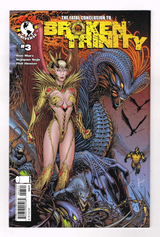 Broken Trinity #3 Dale Keown Cover (2008)