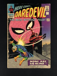 Daredevil #17 (1966) GD-, 2nd Appearance of the Masked Marauder, See Description